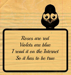Poema Poema com rima em inglês