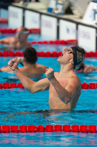 César Cielo conquistou a medalha de ouro na modalidade 50 metros livre