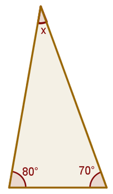 Triângulo da questão 02
