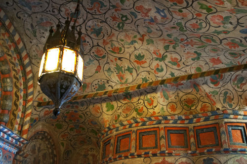 Detalhes do interior da Catedral de São Basílio*