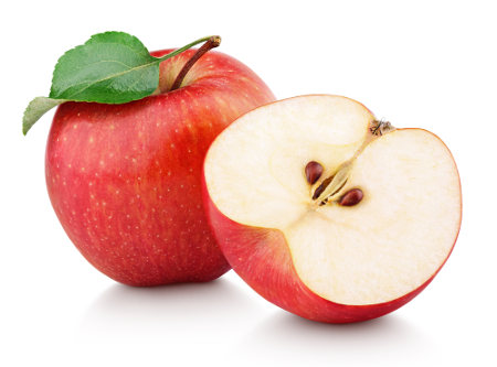 Maçã, um tipo de fruto.