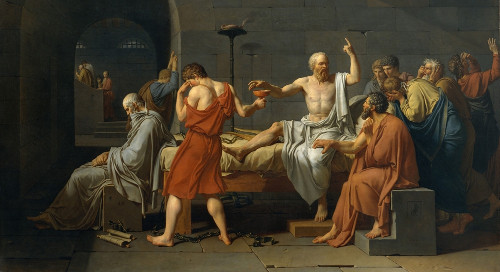 Sócrates morreu ao tomar cicuta (veneno)