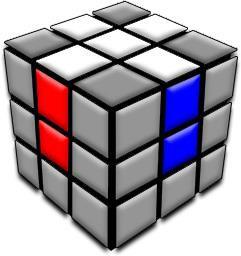 Como montar o cubo mágico 2x2. Método básico. 
