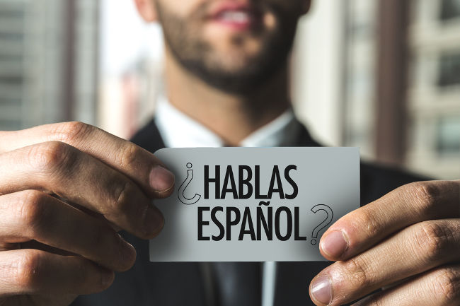 O espanhol é falado em 21 países diferentes.