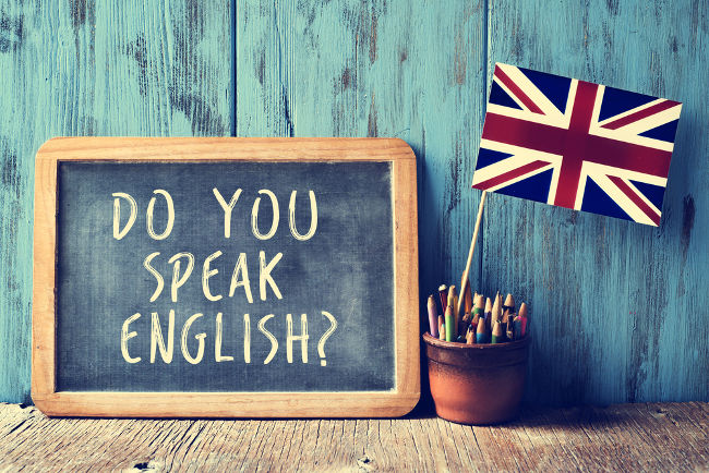 O inglês é um dos idiomas mais falados do mundo.