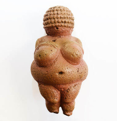 Vênus de Willendorf, um objeto de arte da Pré-História