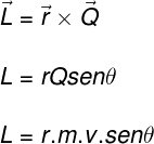 Fórmula do momento angular