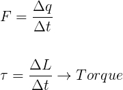 Torque e momento angular