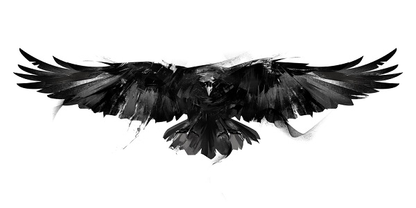 Na mitologia nórdica, os corvos tinham a função de informar Odin sobre o que se passava na terra dos homens.