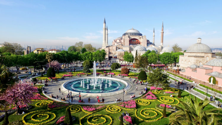 Istambul, maior cidade da Turquia.