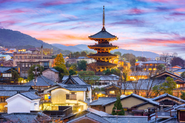 Quioto é uma das prefeituras do Japão e a antiga capital do país. 