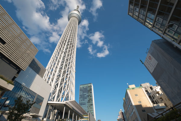Tóquio Skytree é a construção mais alta do Japão.*