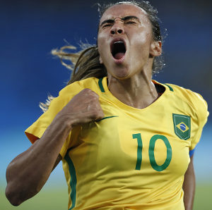 Marta — melhor jogadora do mundo. (Crédito: Shutterstock | Antonio Scorza)