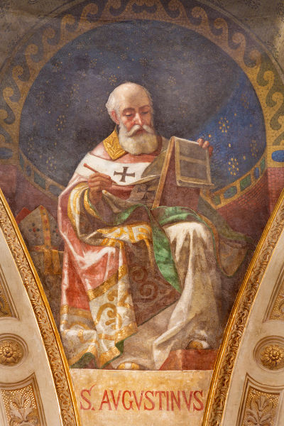 Santo Agostinho, o Bispo de Hipona.