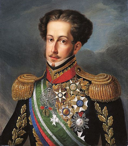 Dom Pedro I, imperador do Brasil de 1822 a 1831.