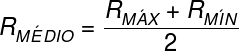 O raio médio é calculado pela média entre os raios do periélio e afélio.