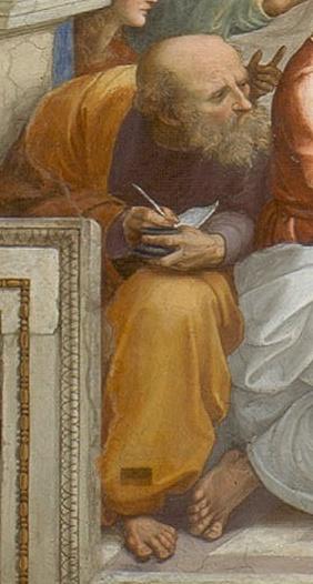 Anaximandro de Mileto, discípulo de Tales e, provavelmente, o segundo filósofo da escola jônica. 