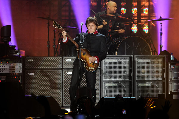 Paul McCartney fez um dos shows mais memoráveis do Maracanã. 