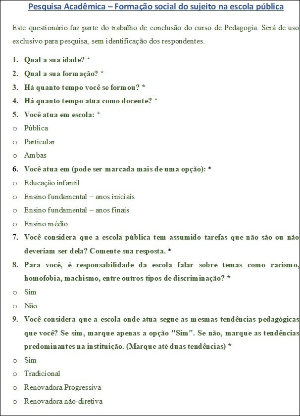 Problemas Contemporâneos da Educação: Escola e Família