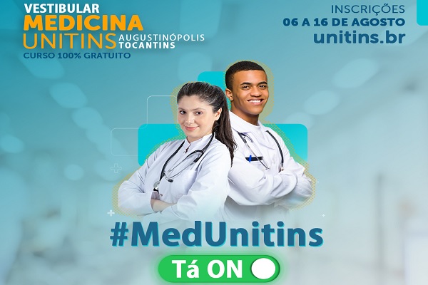 Unitins estreia seu vestibular de Medicina em Augustinópolis
