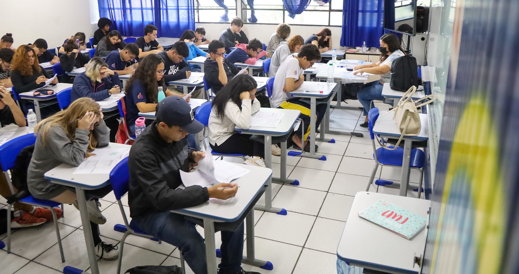 Estudantes do Provão Paulista