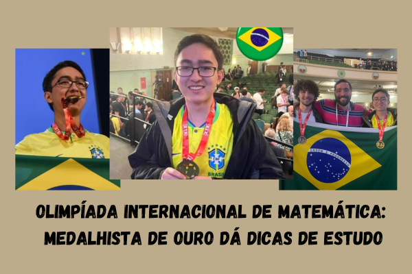 montagem de estudante medalhista de ouro no IMO 2024