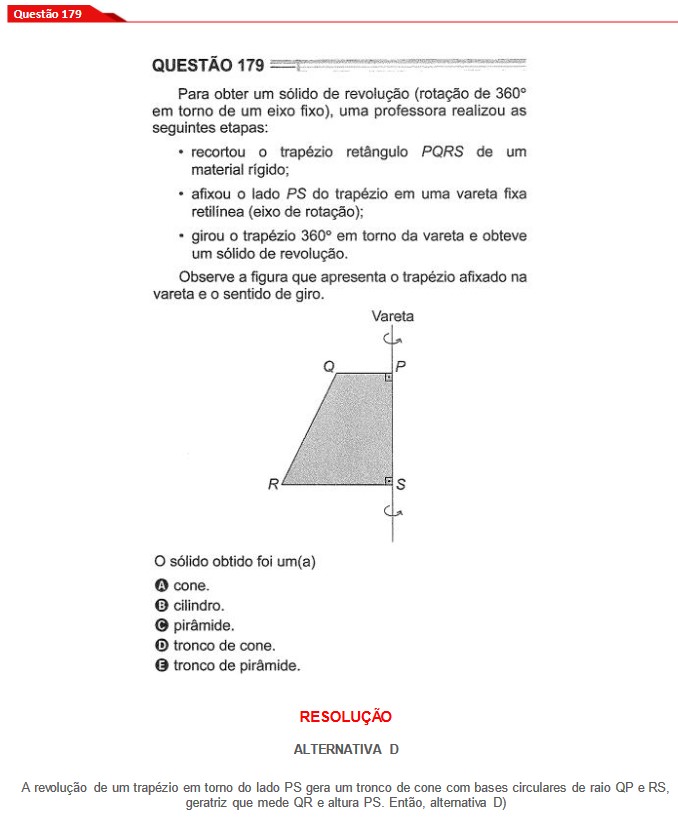 Questão 179 prova cinza Enem 2024