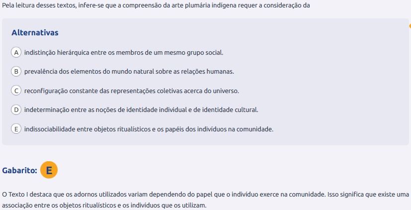 Questão 23 prova verde Enem 2024