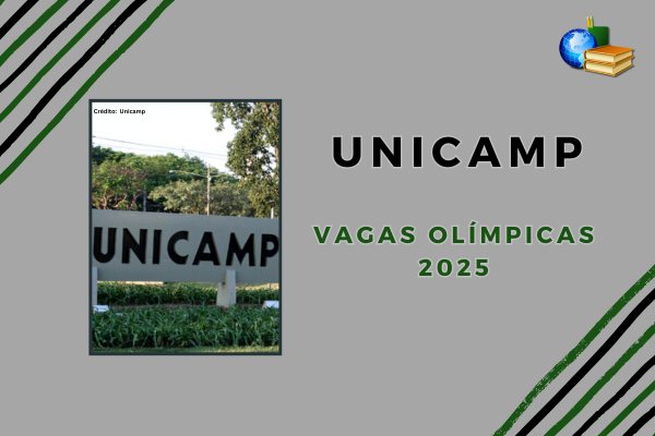 Vestibular Vagas Olímpicas Unicamp 2025