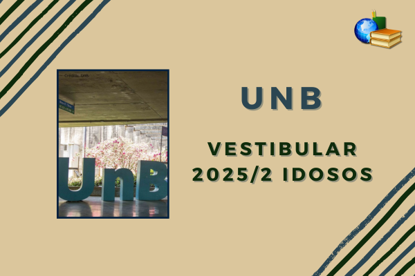 Vestibular 2025/2 de idosos da UnB