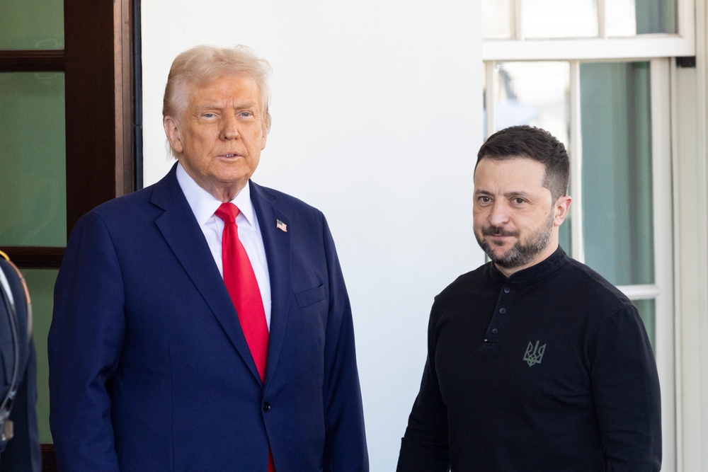 Donald Trump e Volodymyr Zelensky